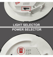 12W to 6W Adjustable Power BONN LED Downlight Black 5 CCT - Ceiling Light Fixtures - Bulkheads