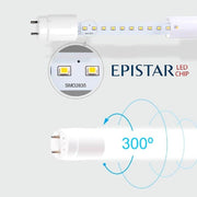 13W T8 LED Tube Glass 90cm 4000K - LED Tube