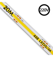 14W Dimmable COB LED Strip 20m IP67 - Light Ropes & Strings - Strip Lights