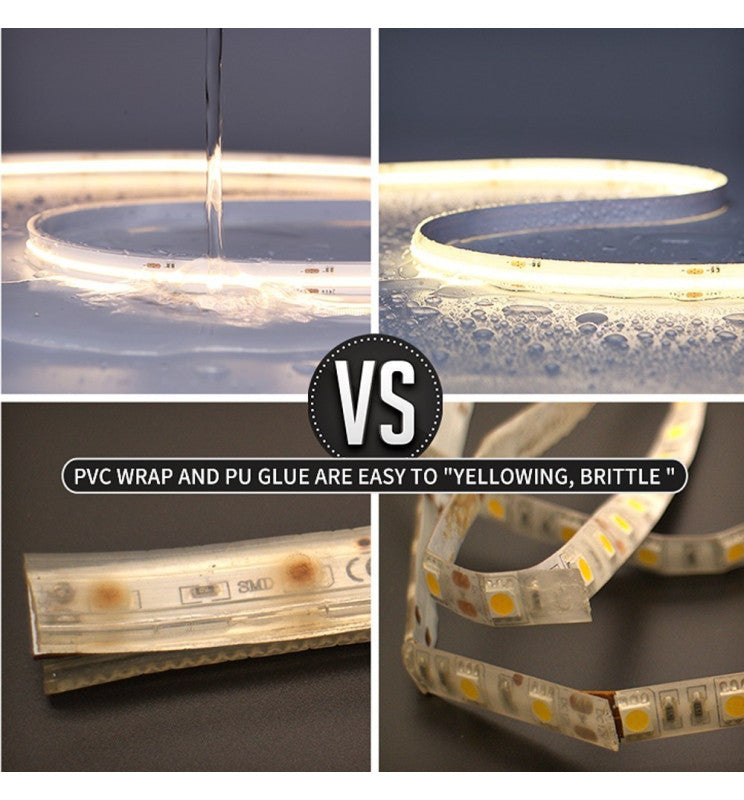14W Dimmable COB LED Strip 20m IP67 - Light Ropes & Strings - Strip Lights