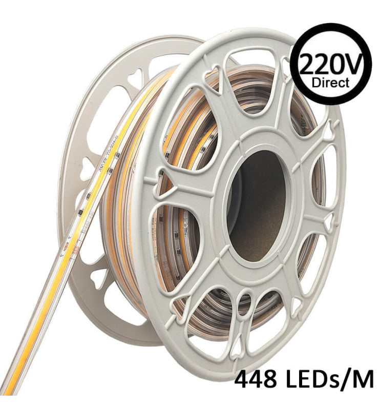 14W Dimmable COB LED Strip 20m IP67 - Light Ropes & Strings - Strip Lights