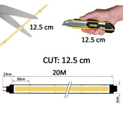 14W Dimmable COB LED Strip 20m IP67 - Light Ropes & Strings - Strip Lights
