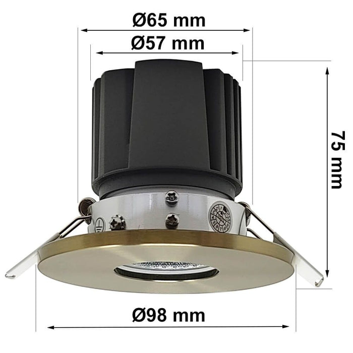 15W Adjustable LED Downlight in SILVER with UGR13 4000K - LED Downlight - Ledex Lighting UK