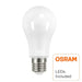 15W High Luminosity E27 LED Bulb with OSRAM Chip 4000K - E27 Bulb - Ledex Lighting UK