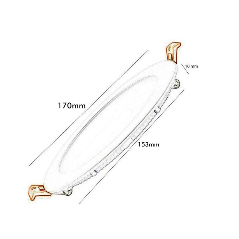 15W Slim Round LED Downlight with OSRAM Chip 3 CCT - LED Downlight