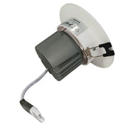 15W Round LED Adjustable Downlight White 4000K - Ceiling Light Fixtures - Downlights