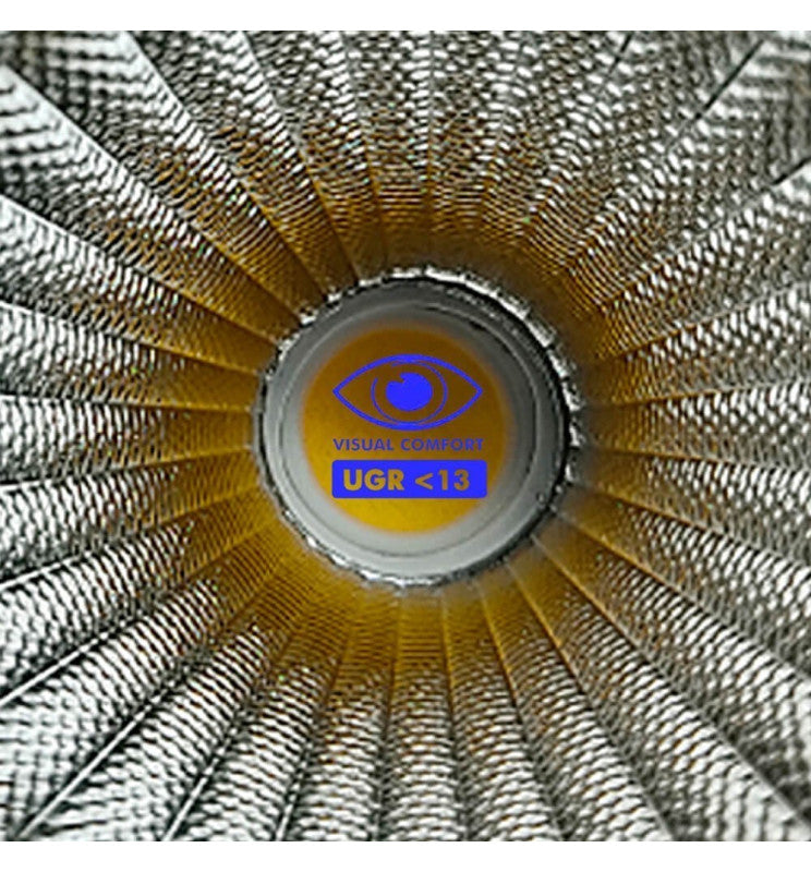 15W Recessed Adjustable LED Downlight in White UGR13 CRI92 - Lighting - Downlights