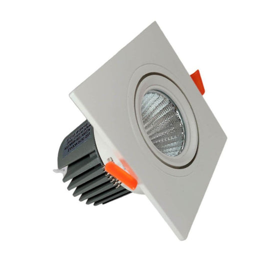 15W Recessed Adjustable LED Downlight in White UGR13 CRI92 - Lighting - Downlights