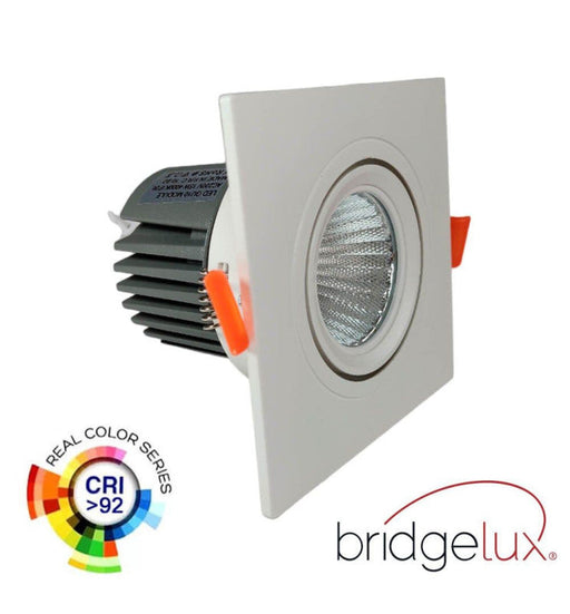 15W Recessed Adjustable LED Downlight in White UGR13 CRI92 - Lighting - Downlights