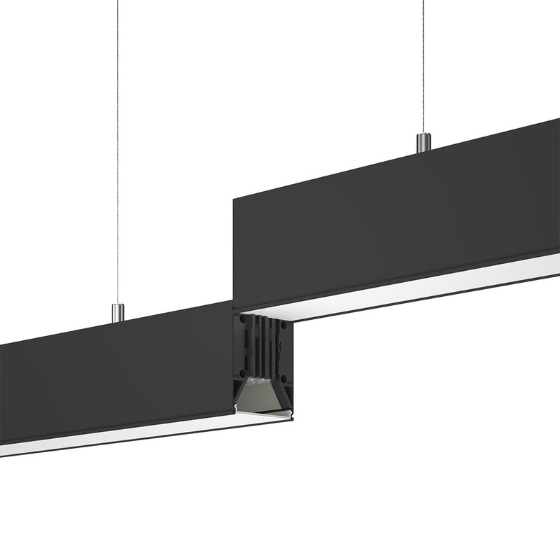 162W VERSA BLACK Triangular LED Pendant Light 3CCT