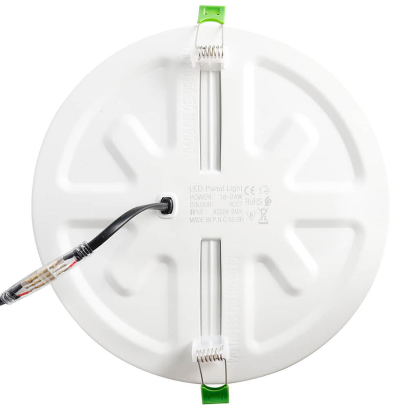 16W/20W/24W Selectable LED Downlight Frameless Adjustable Cut out 80-190mm 4CCT IP20