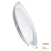 18W 20W 22W 24W Round LED Downlight with OSRAM Chip UGR17 - Ceiling Light Fixtures - Downlights