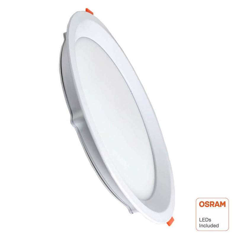 18W 20W 22W 24W Round LED Downlight with OSRAM Chip UGR17 - Ceiling Light Fixtures - Downlights