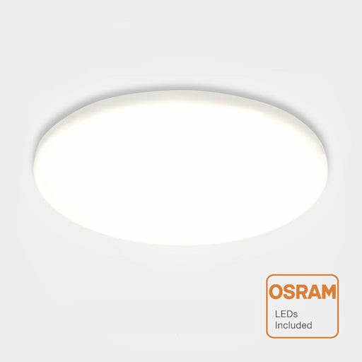 18W Frameless QUASAR LED Downlight with OSRAM Chip and 3 CCT - LED ceiling lighting - Ledex Lighting UK