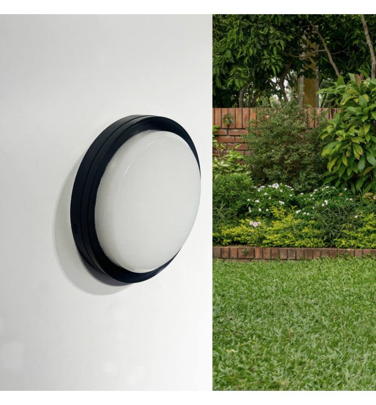 18W Round LUND LED Bulkhead Light 3 CCT - Lighting Fixtures - Bulkheads