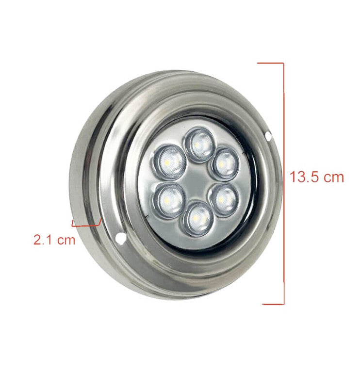 18W Underwater LED Light 12V DC IP68 Stainless Steel - Floating & Submersible Lights - Floodlights