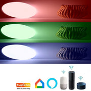 18W Dimmable Smart WiFi LED Ceiling Light with Star Effect RGB 2 CCT - LED ceiling lighting