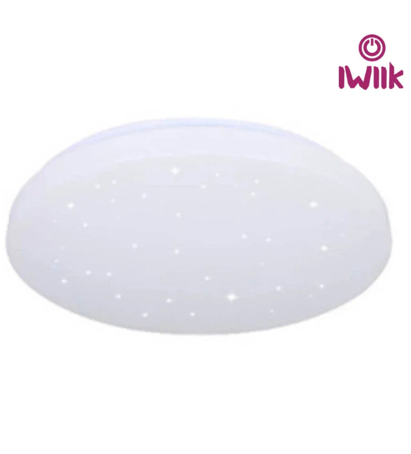18W Dimmable Smart WiFi LED Ceiling Light with Star Effect RGB CCT - Ceiling Light Fixtures - Downlights