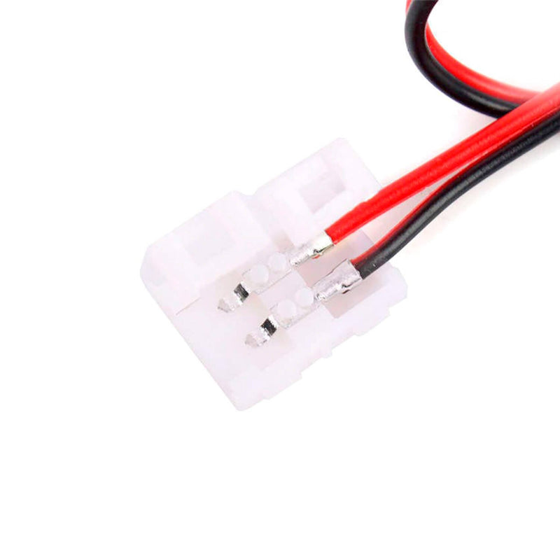 2 Pin Double End 10mm SMD LED Strip Cable Connector