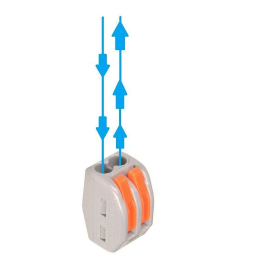2 Way Lever Wire Connector - Wire Terminals & Connectors - Accessories