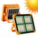 200W Portable Solar LED Floodlight with Power Bank and Rechargeable USB - Solar LED light