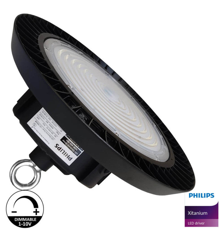 200W Dimmable NEW ITALY LED UFO High Bay with PHILIPS Driver - Lighting Fixtures - High Bays