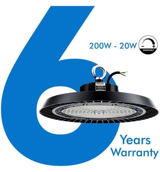 200W Dimmable NEW ITALY LED UFO High Bay with PHILIPS Driver - Lighting Fixtures - High Bays