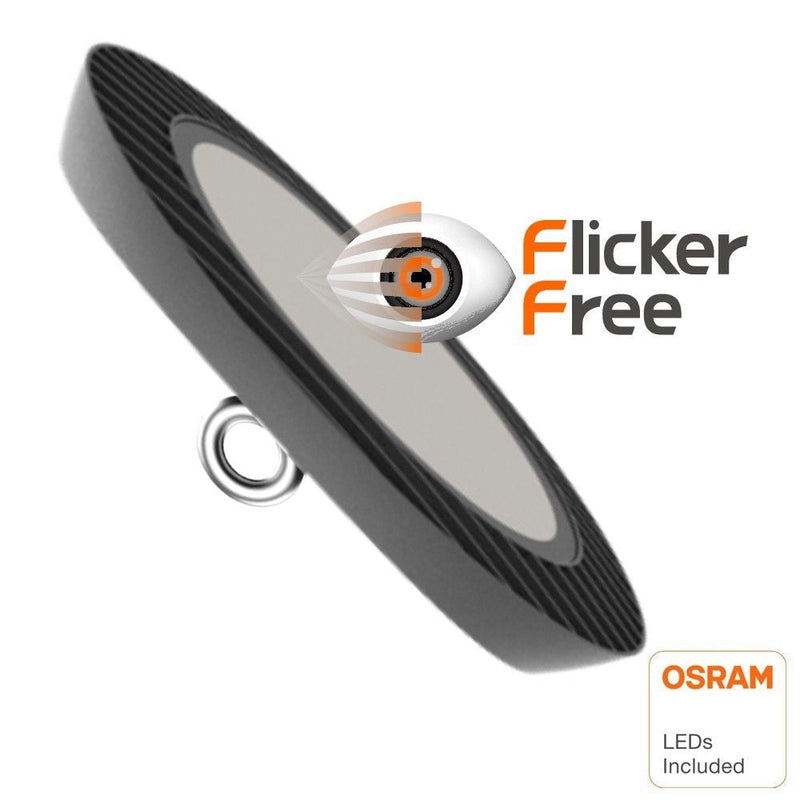 200W ENDURANCE LED UFO High Bay with OSRAM Chip 4000K - Ceiling Light Fixtures - High Bays