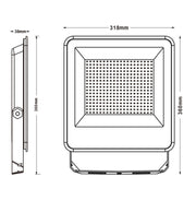 200W EVO PRO LED Floodlight with LUMILEDS Chips CCT - Flood & Spot Lights - Floodlights