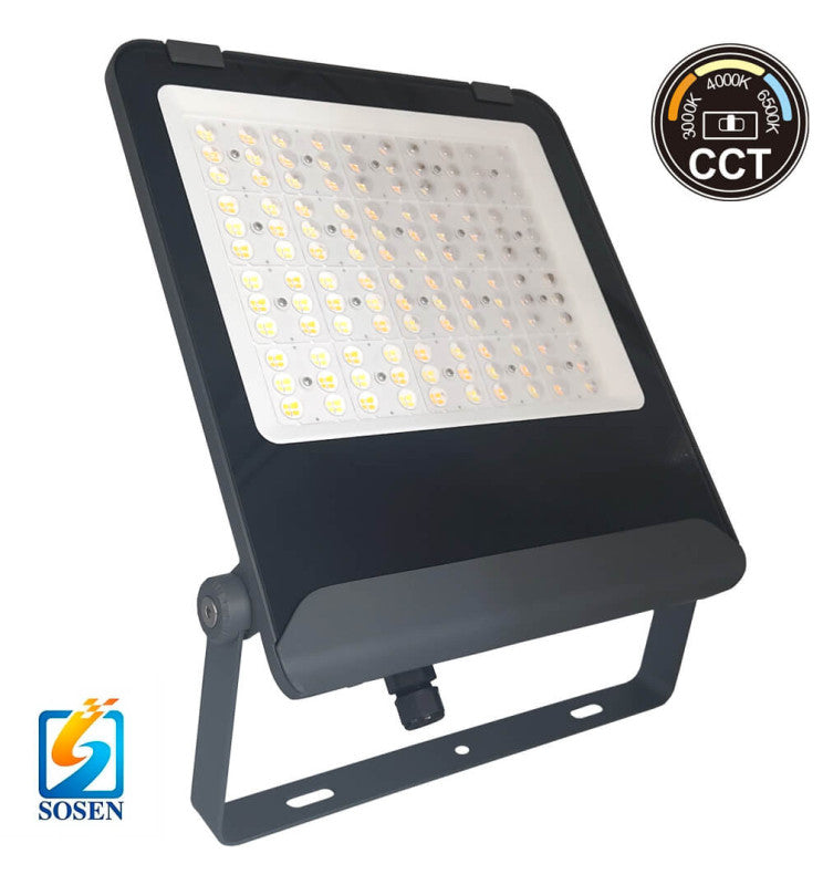 200W LED Floodlight MAXLITE with SOSEN Driver 3CCT IP65 160Lm/W - Flood & Spot Lights - Floodlights