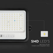 200W LED Solar Floodlight with Battery Indicator 7CCT IP65 - Flood & Spot Lights - Solar Lighting