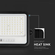 200W LED Solar Floodlight with Battery Indicator 7CCT IP65 - Flood & Spot Lights - Solar Lighting