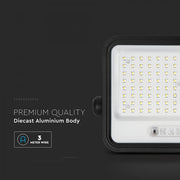 200W LED Solar Floodlight with Battery Indicator 7CCT IP65 - Flood & Spot Lights - Solar Lighting