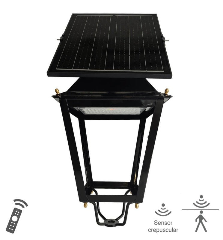 200W Solar Street Light VILLA with Photosensor & Motion Sensor 3CCT - Landscape Pathway Lighting - Street Lights