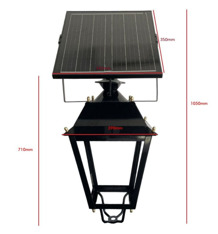 200W Solar Street Light VILLA with Photosensor & Motion Sensor 3CCT - Landscape Pathway Lighting - Street Lights