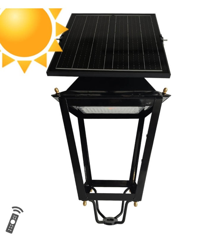 200W Solar Street Light VILLA with Photosensor & Motion Sensor 3CCT - Landscape Pathway Lighting - Street Lights