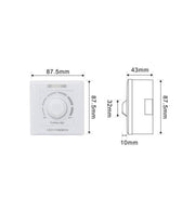 200W Triac LED Dimmer Switch with IR Remote Control - Light Switches - Accessories