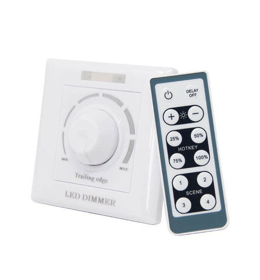 200W Triac LED Dimmer With + IR Remote Control - Dimmer - Ledex Lighting UK