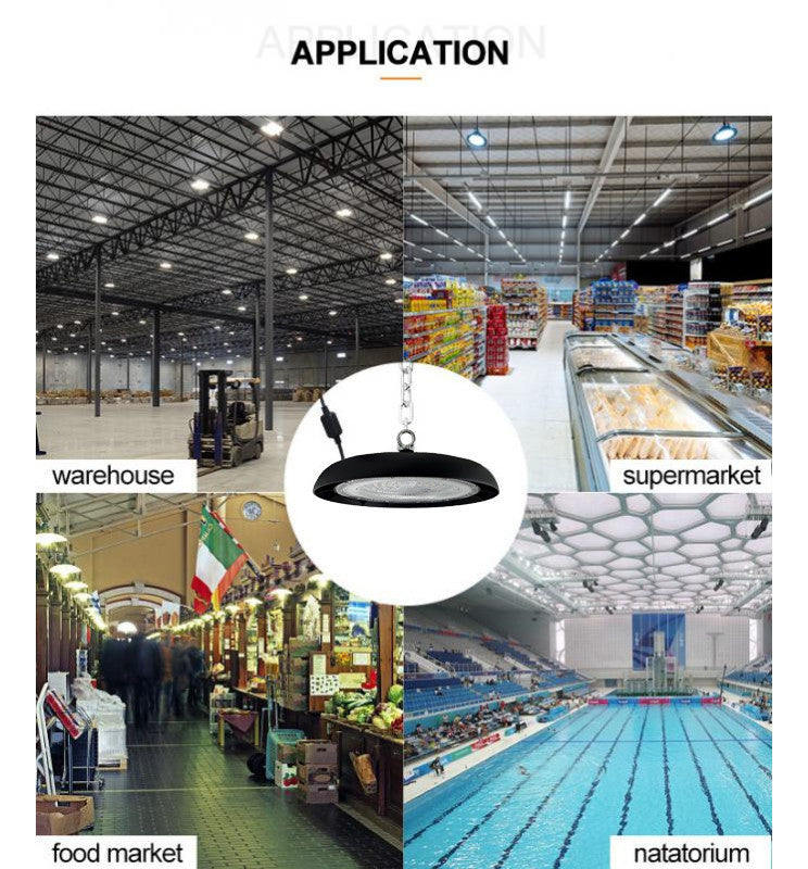 200W NEW TITAN LED UFO High Bay Light CCT