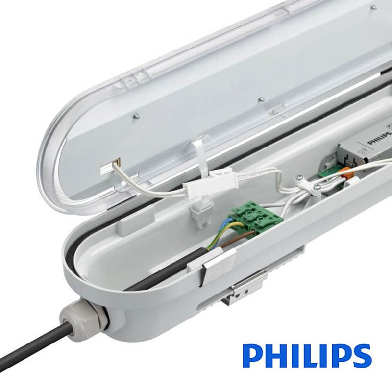 20W Tri-proof LED Batten 60cm with PHILIPS Driver 3 CCT - LED Batten