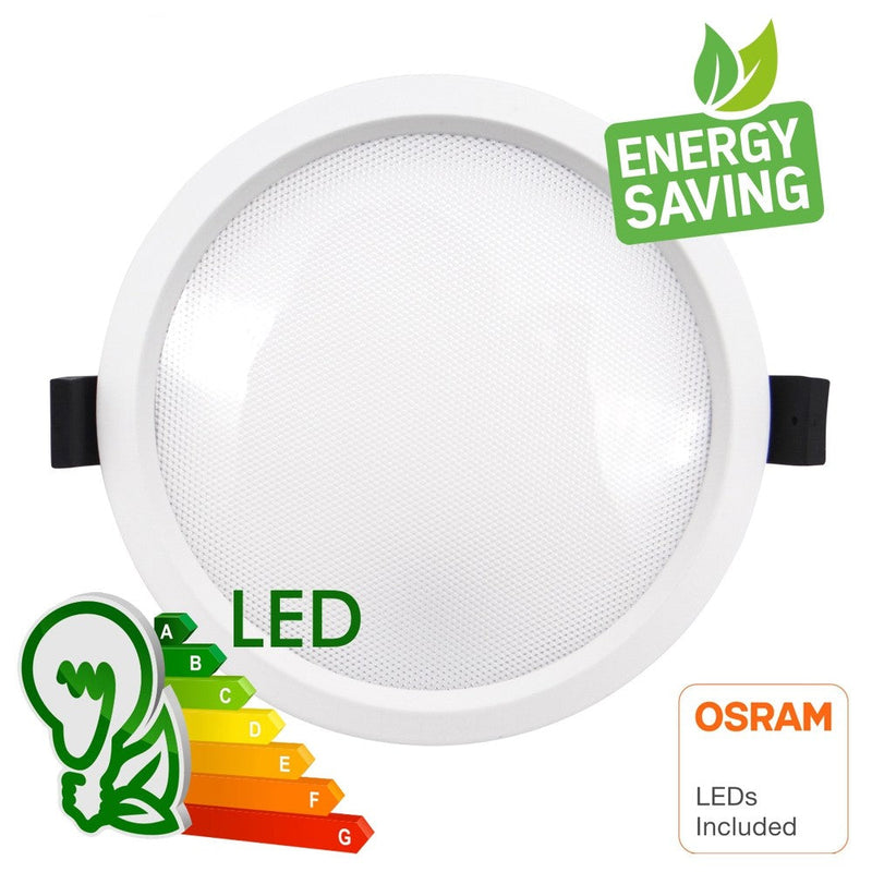 20W AROSA LED Downlight with OSRAM Chip 3 CCT - Ceiling Light Fixtures - Downlights