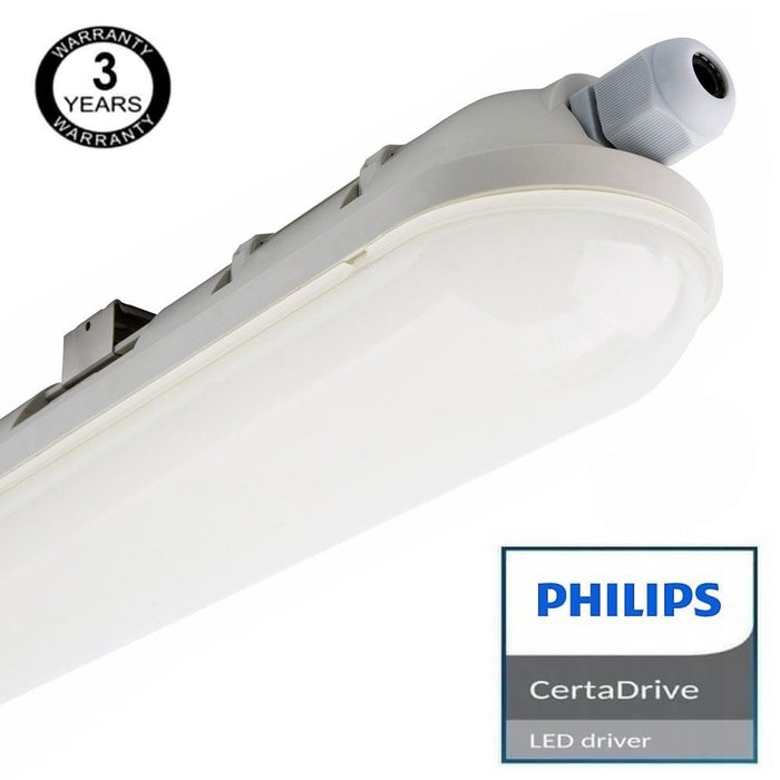 20W LED Tri-Proof Batten 600mm with PHILIPS Driver 4000K