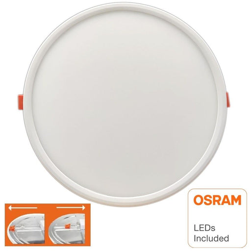 20W Adjustable Cut-Out Slim LED Downlight with OSRAM Chip 4000K - LED