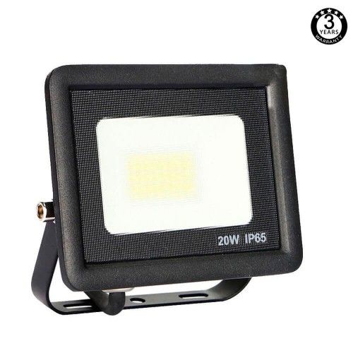 20W LED Outdoor Floodlight Black ACTION IP65