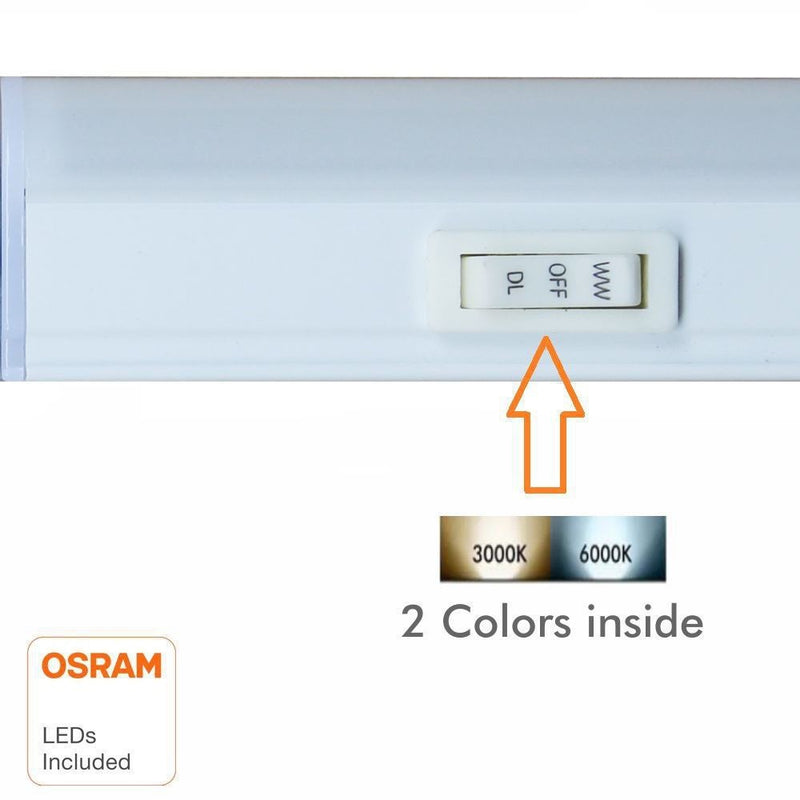 20W Linkable LED Under Cabinet light 120cm OSRAM Chip 2 CCT - Ceiling Light Fixtures - Linear Lights