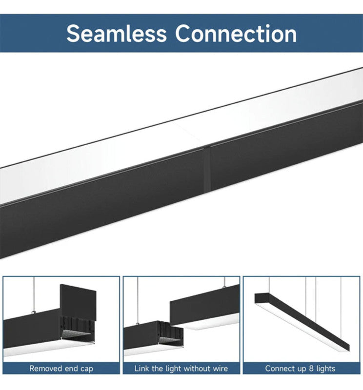 20W Linkable POLARIS LED Linear Pendant Light 60cm 3CCT - Ceiling Light Fixtures - Linear Lights