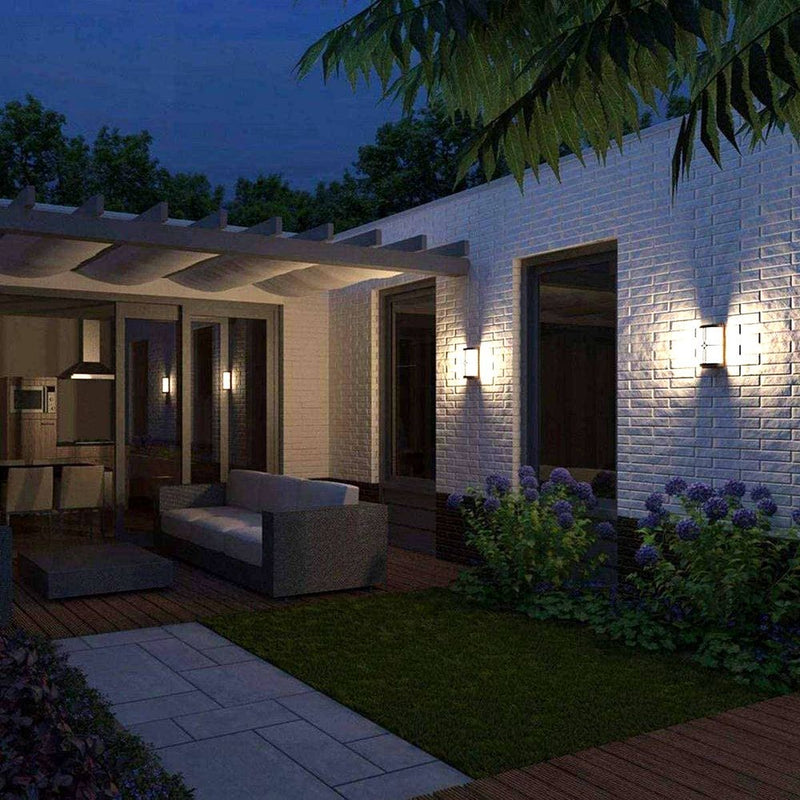 20W Outdoor ELSINOR LED Wall Light 3000K - Wall Light Fixtures - Bollard Lights