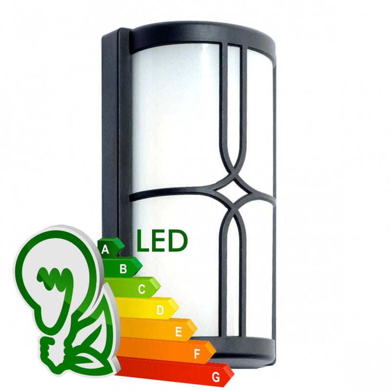 20W Outdoor ELSINOR LED Wall Light 3000K - Wall Light Fixtures - Bollard Lights