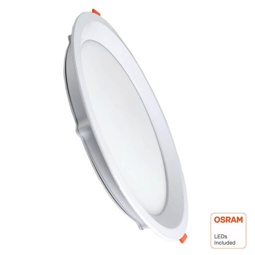 20W Round LED Downlight with OSRAM Chip UGR19 3 CCT - Ceiling Light Fixtures - Downlights