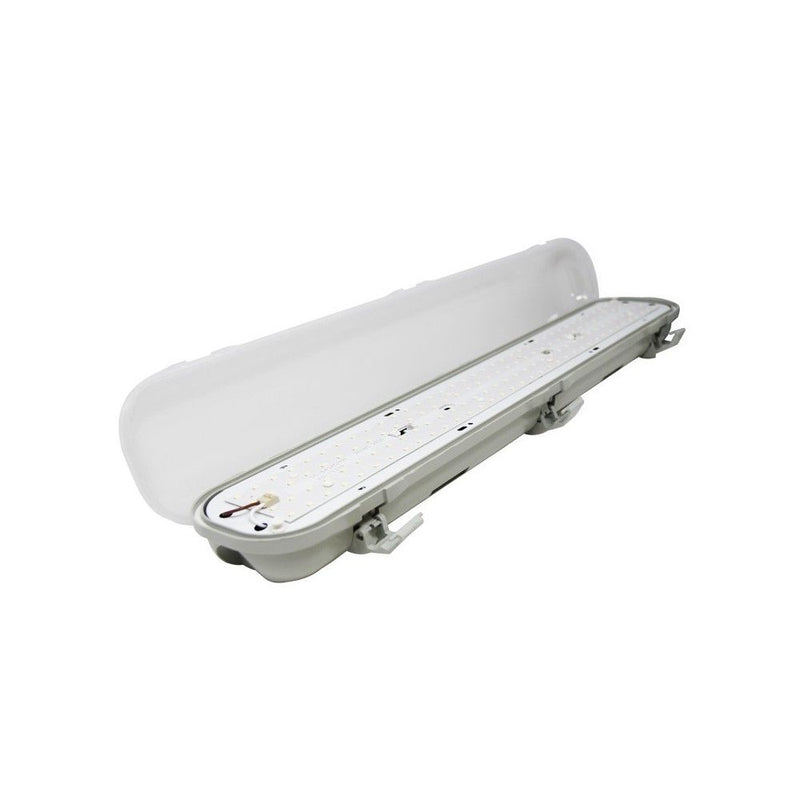 20W Tri-proof LED Batten 600mm with PHILIPS Driver 4000K - Ceiling Light Fixtures - Battens